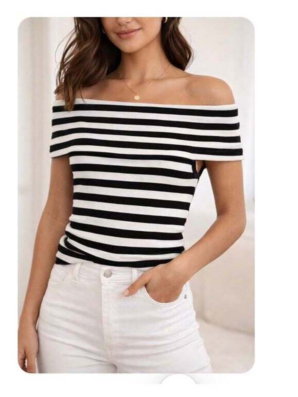 Banana Republic Off- Shoulder Top